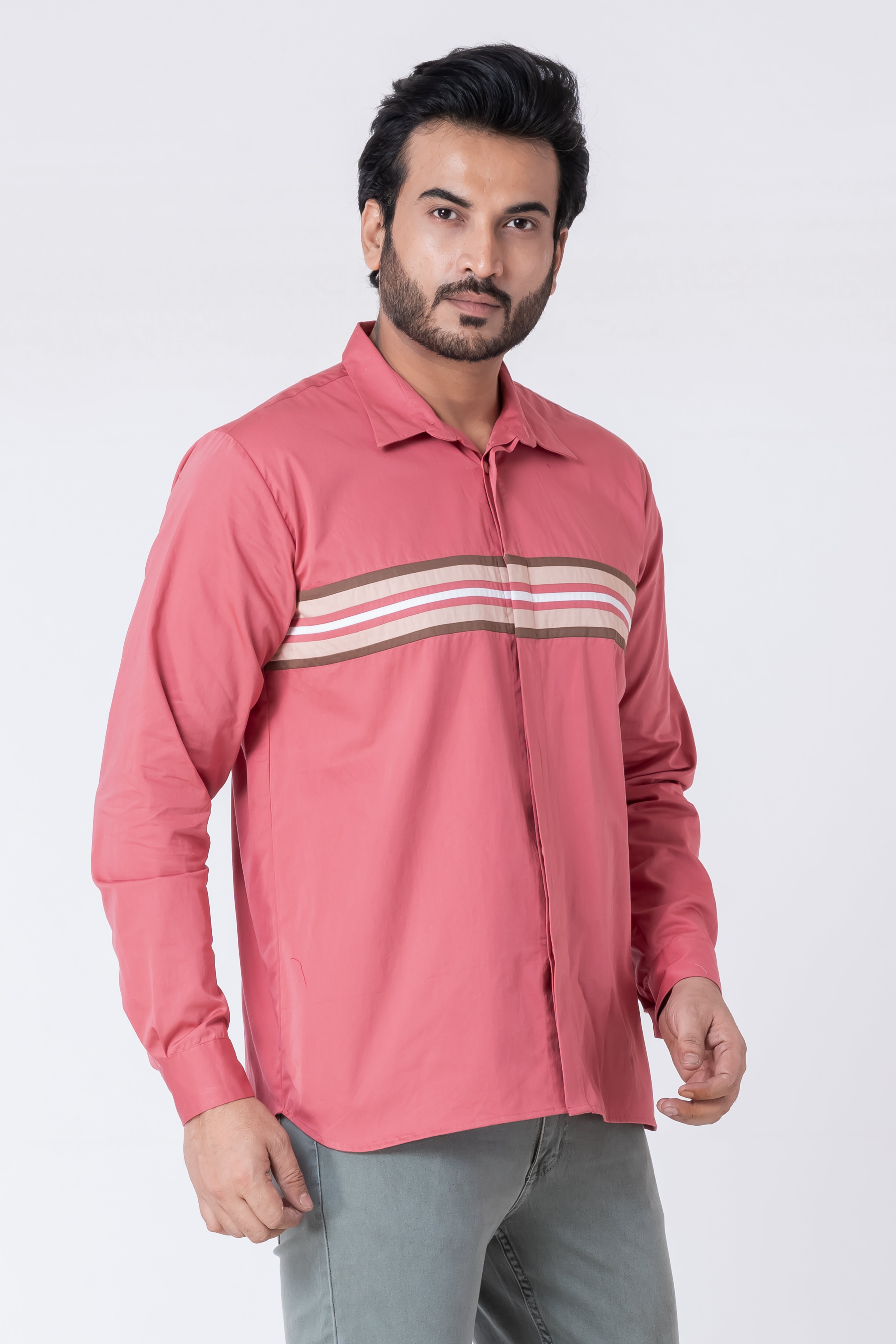 The Horizon Shirt – Rose