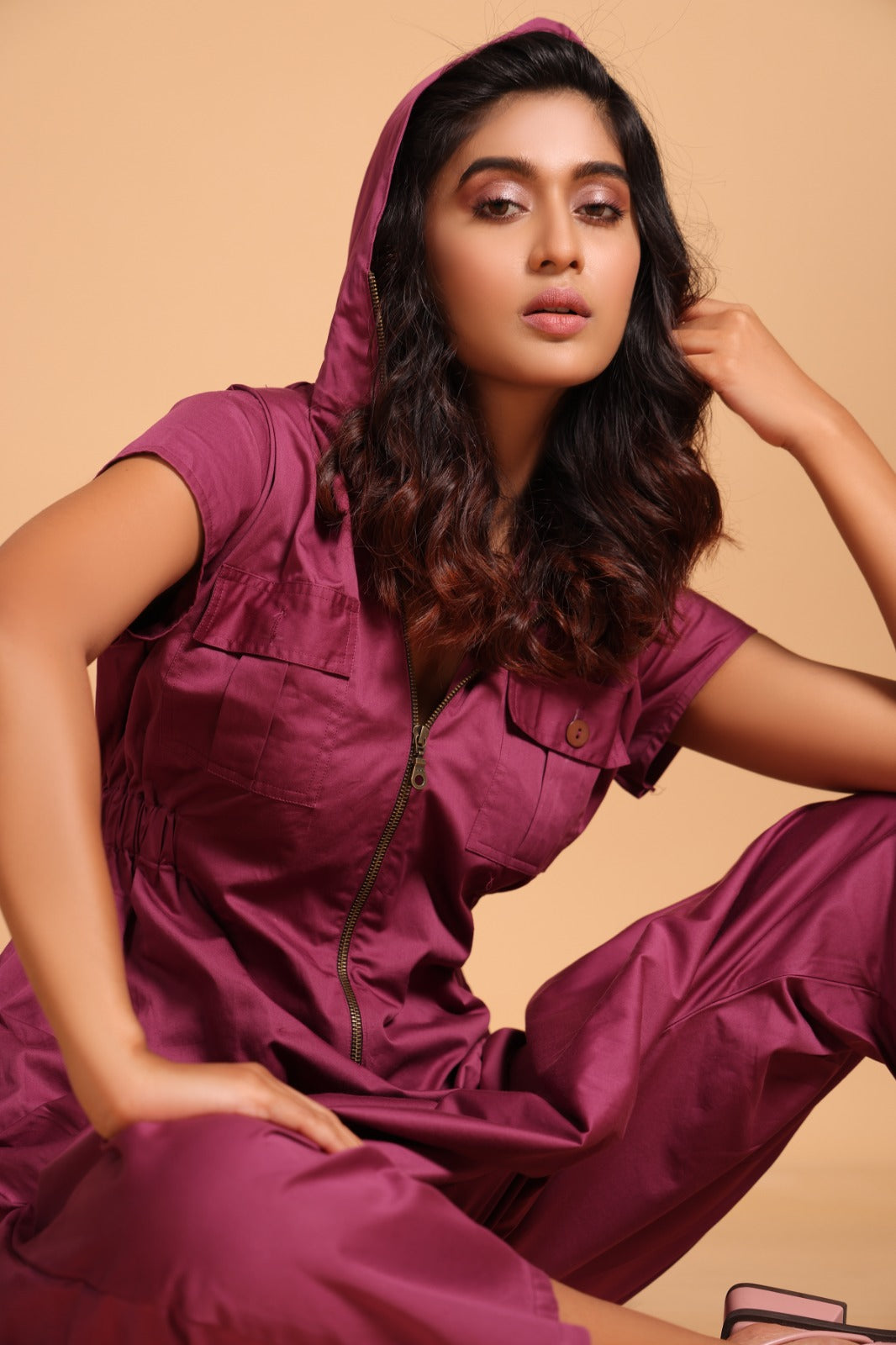 Trendy Cotton Harem Jumpsuit
