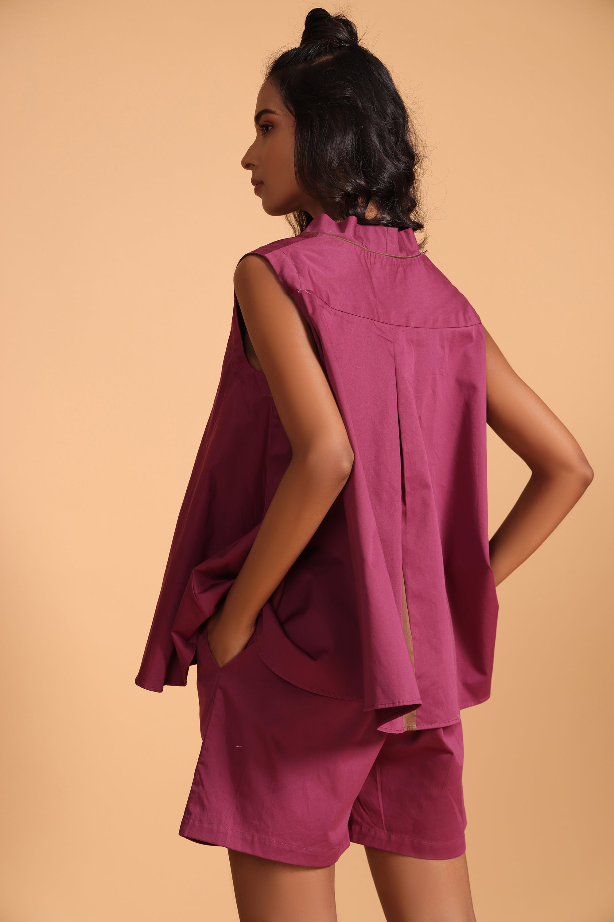 Cascade Cotton Sleeveless Co-ord Set