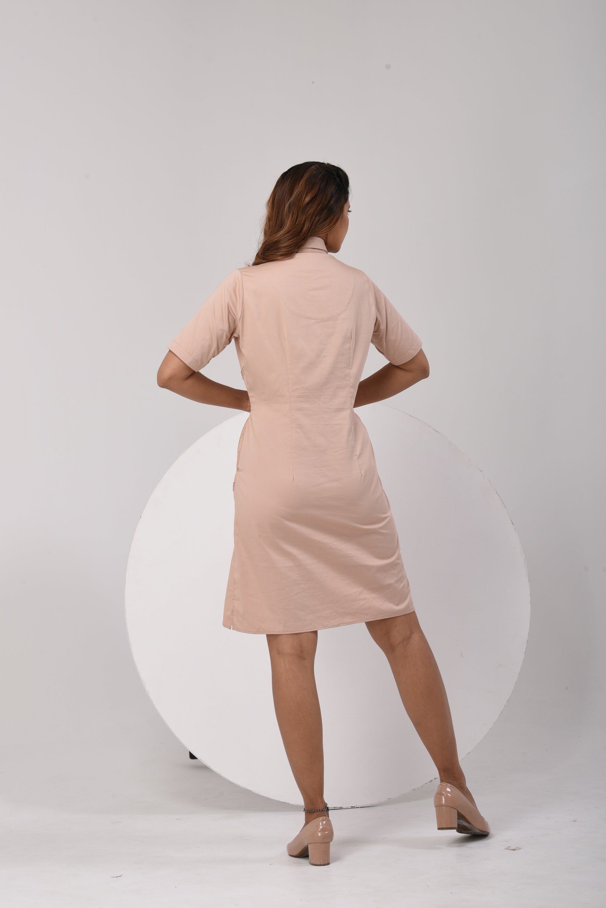 Chord Grace Dress - Beige