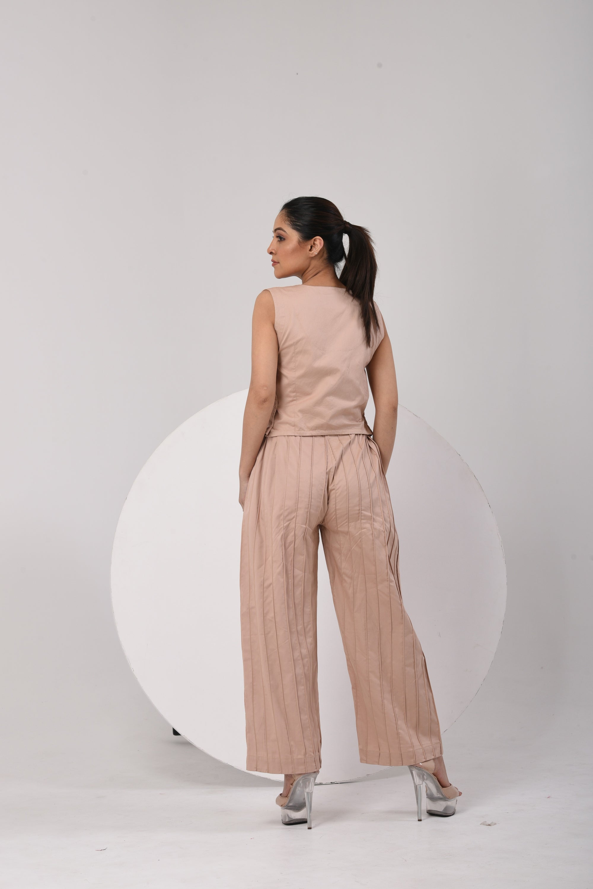 Aria Co-Ord Set - Beige
