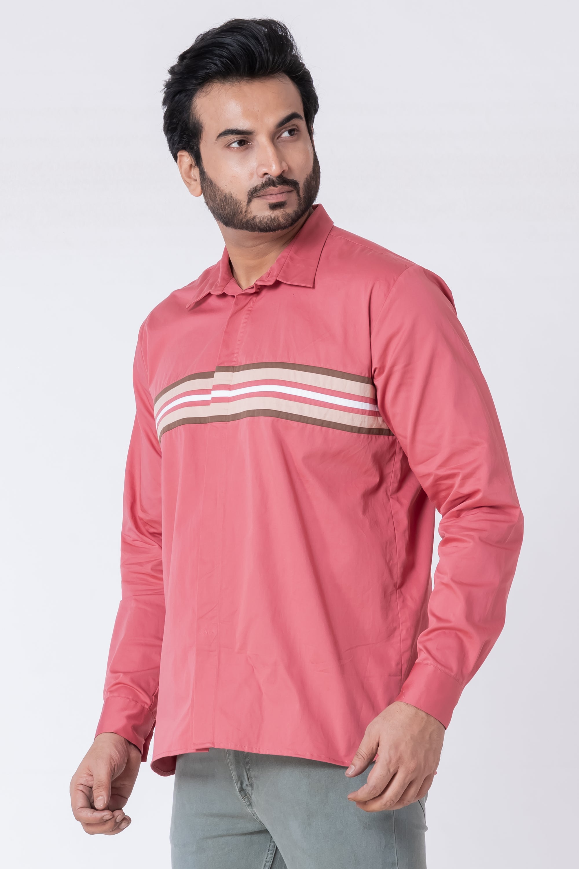 The Horizon Shirt – Rose