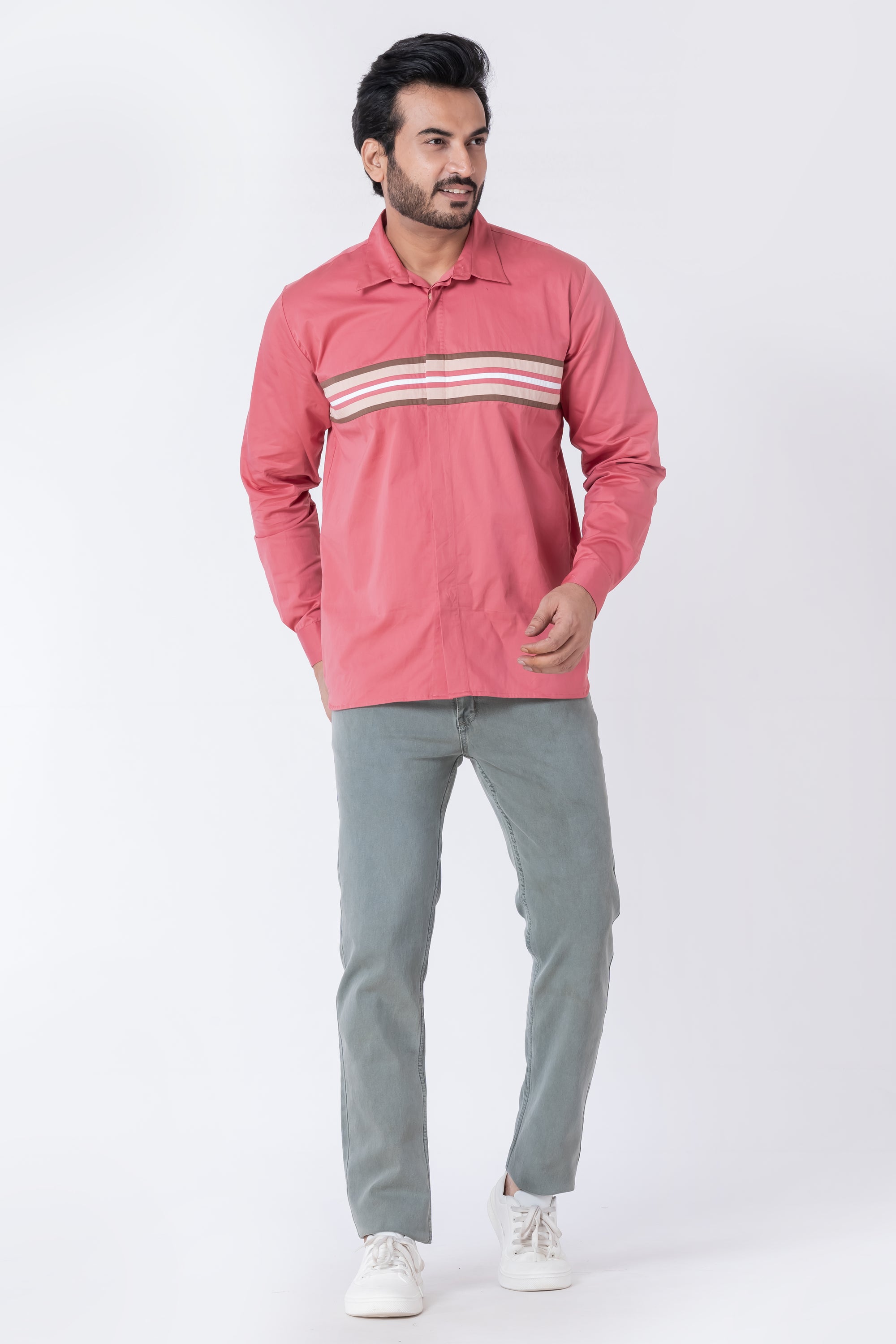 The Horizon Shirt – Rose
