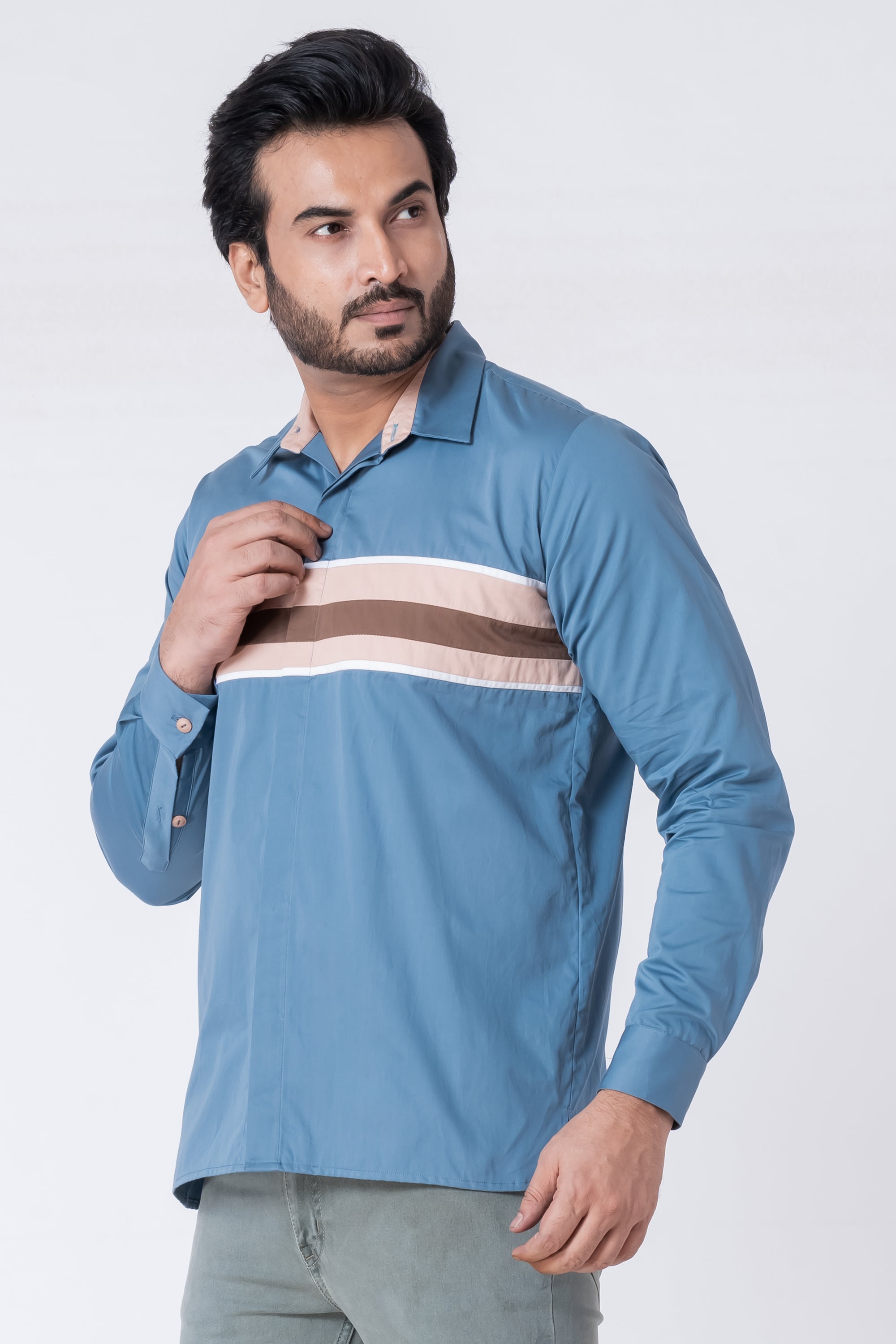 The Horizon Shirt – Blue