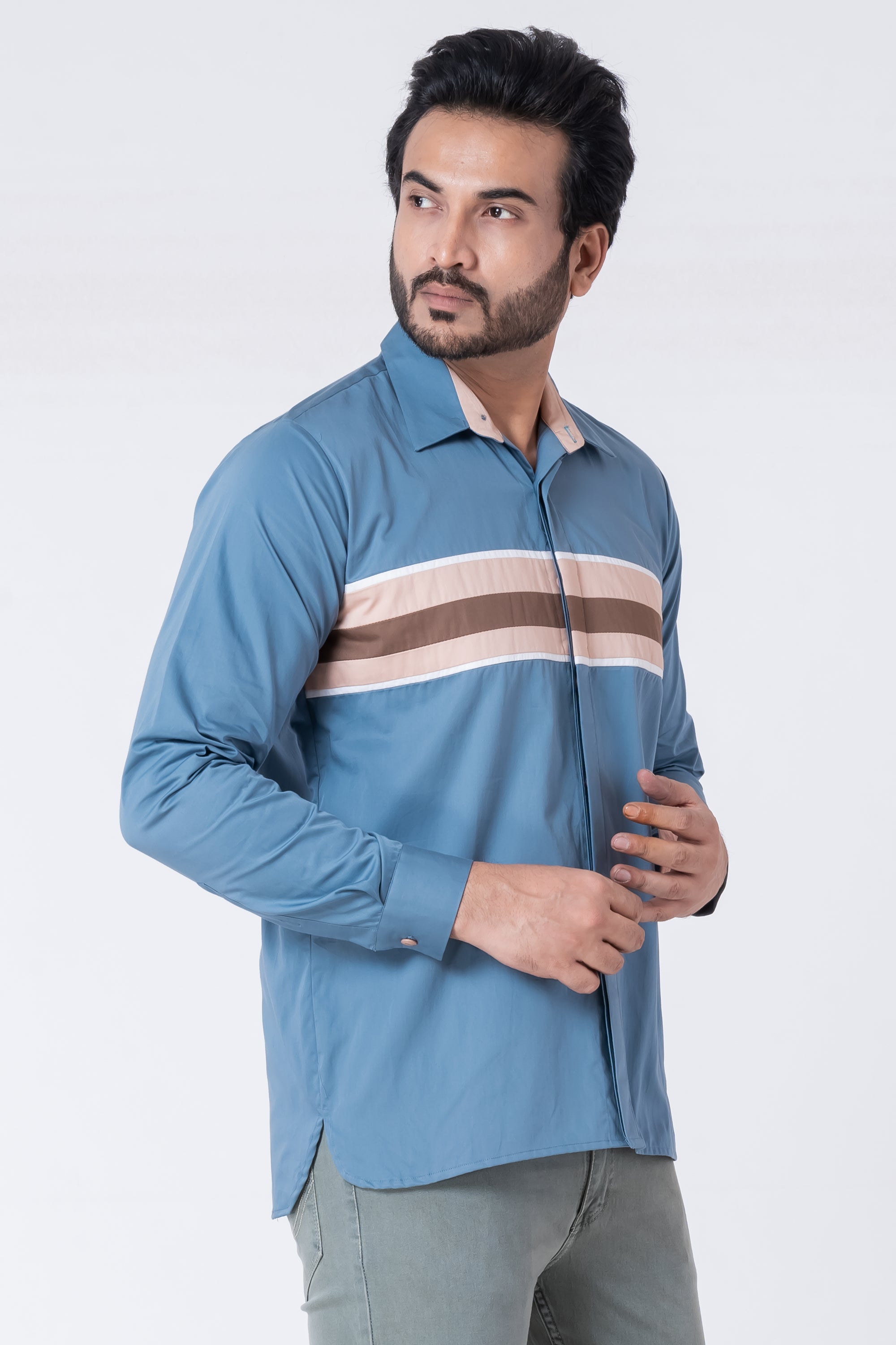 The Horizon Shirt – Blue