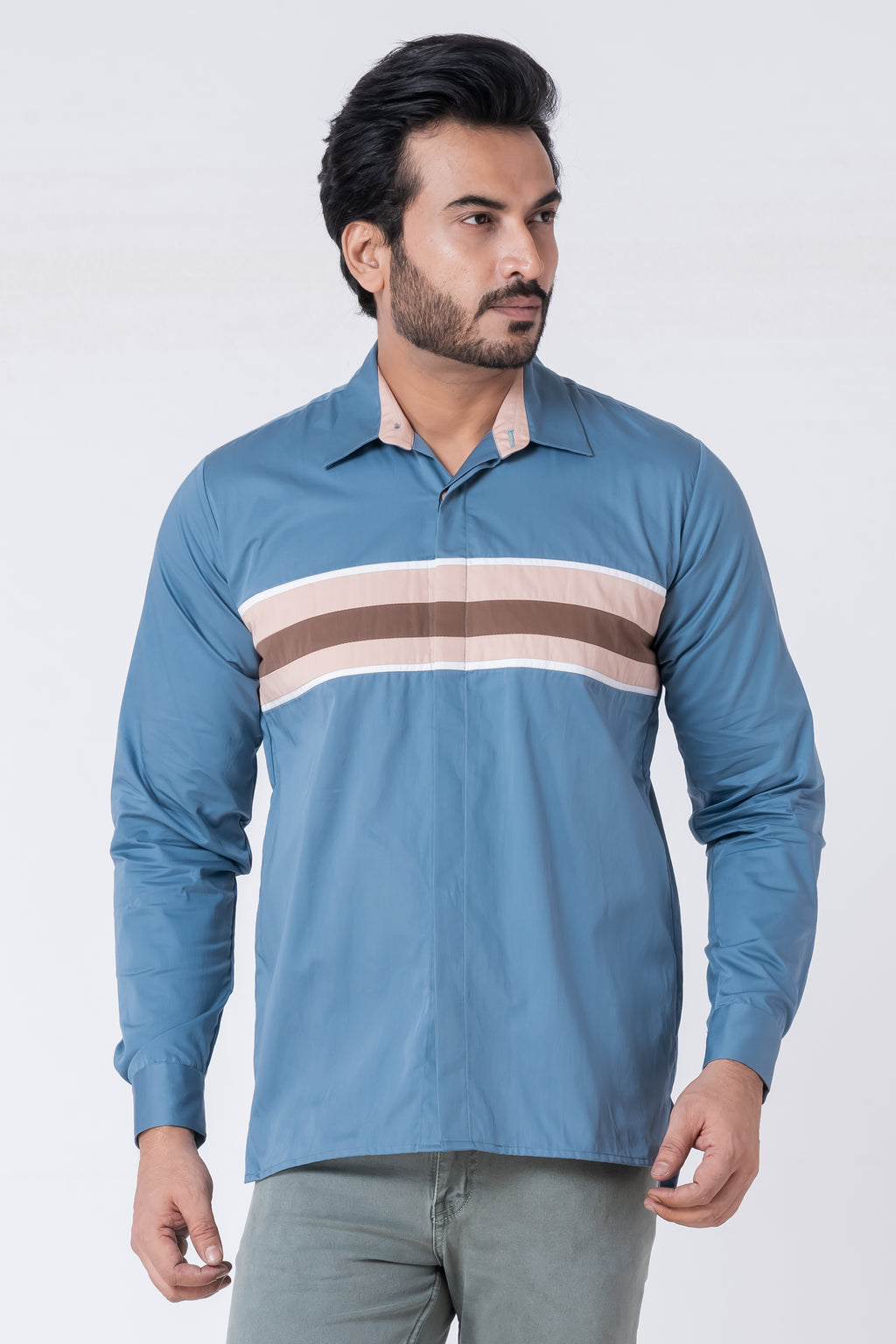 The Horizon Shirt – Blue