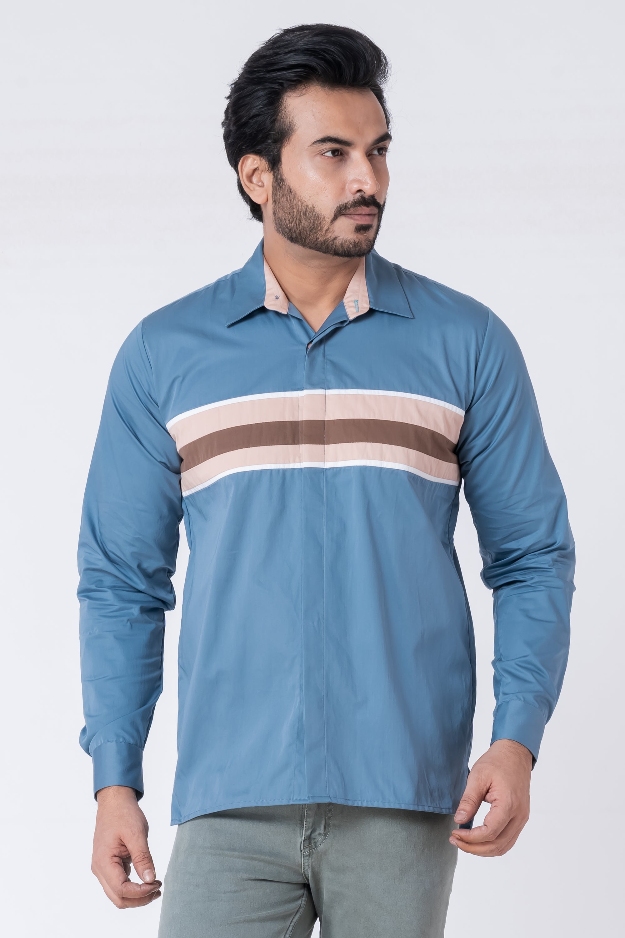 The Horizon Shirt – Blue