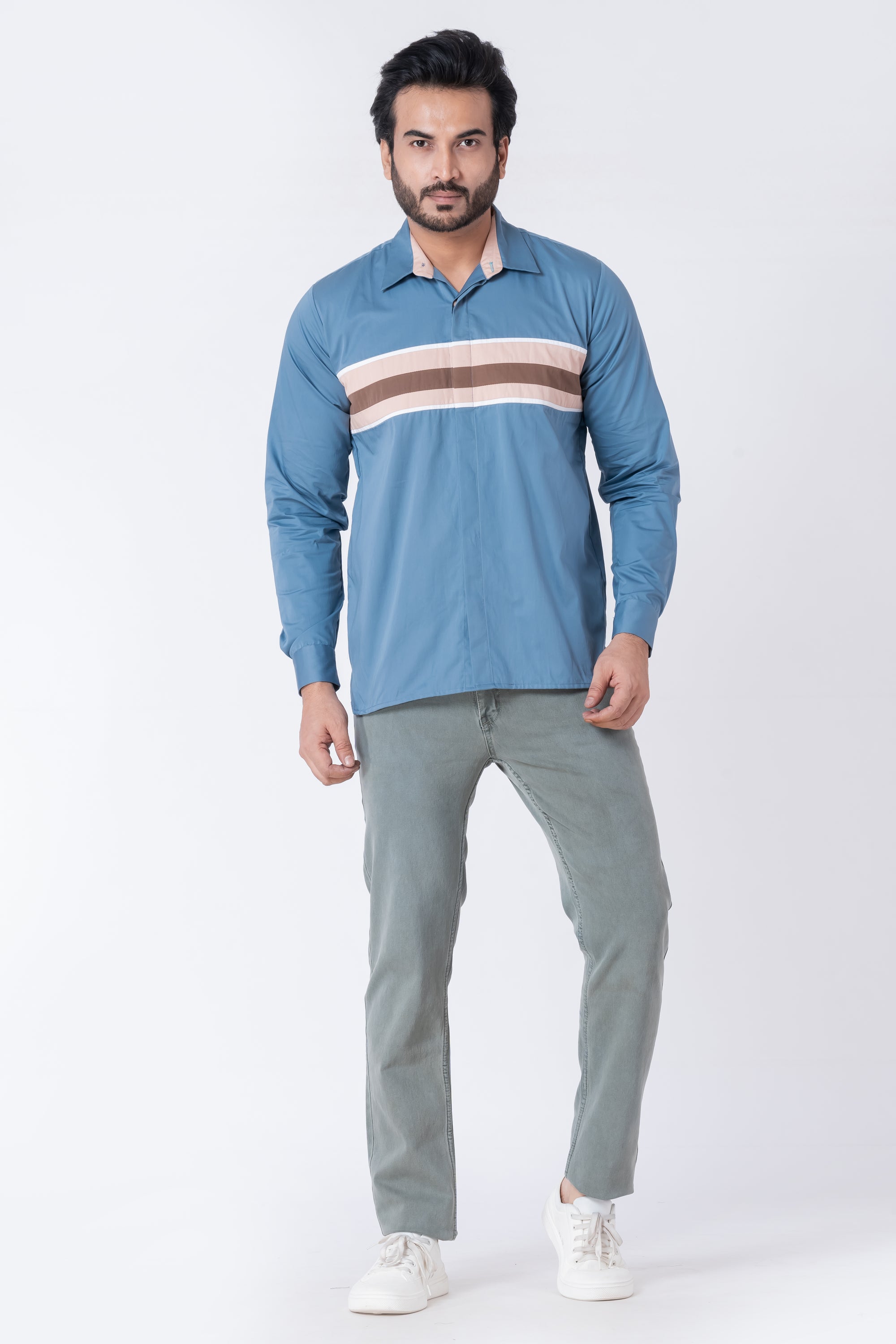 The Horizon Shirt – Blue