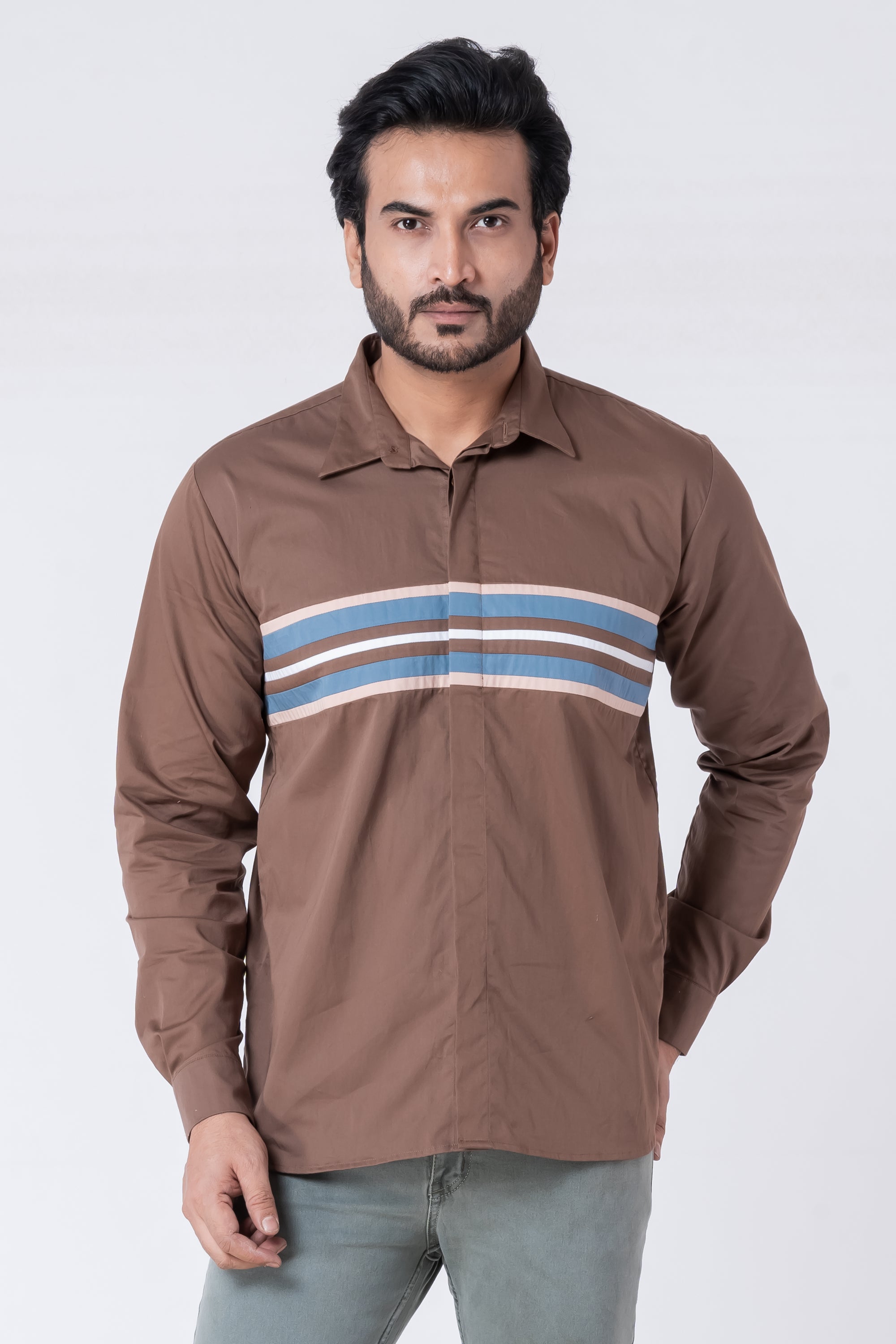 The Horizon Shirt – Brown