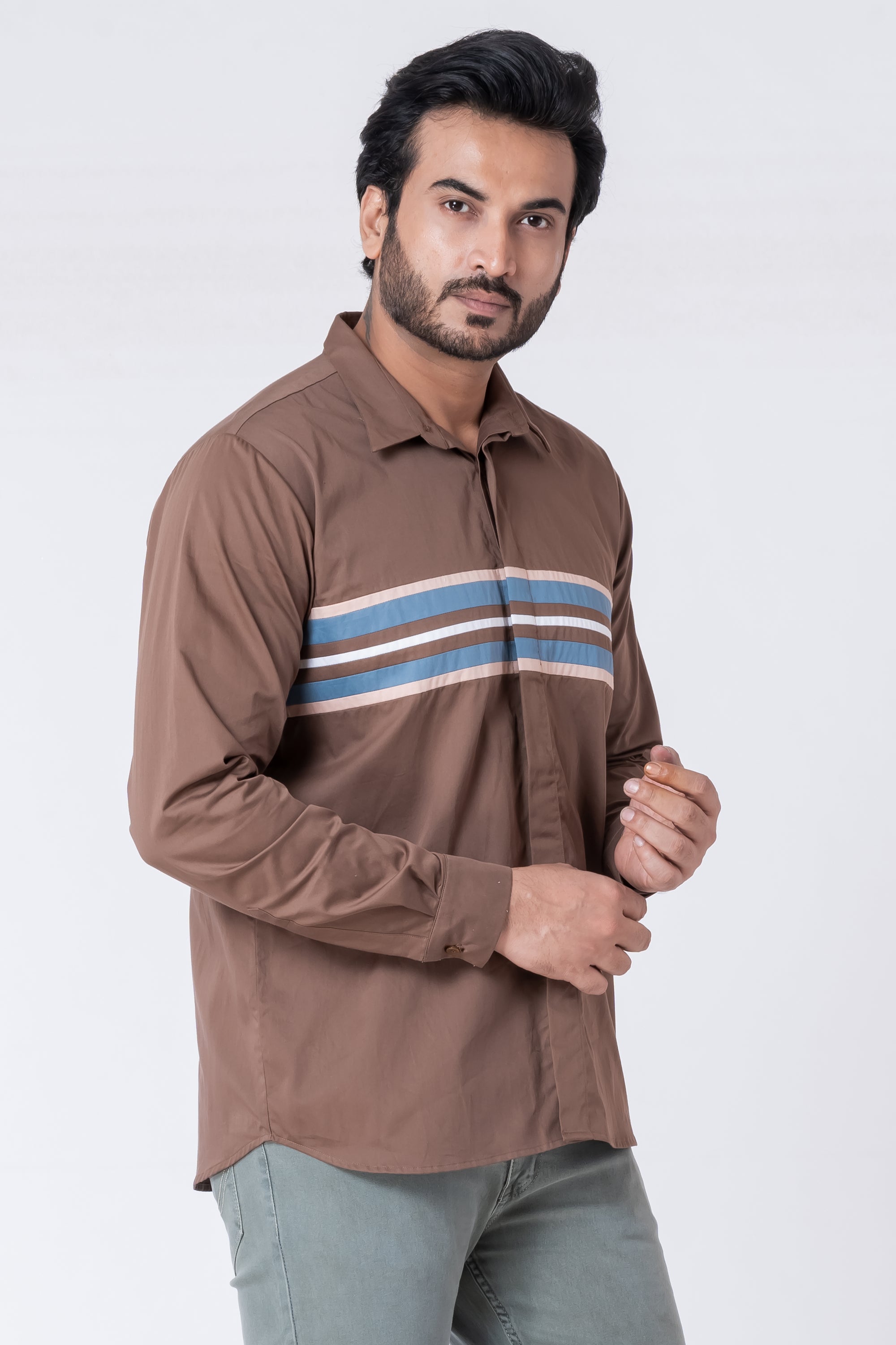 The Horizon Shirt – Brown
