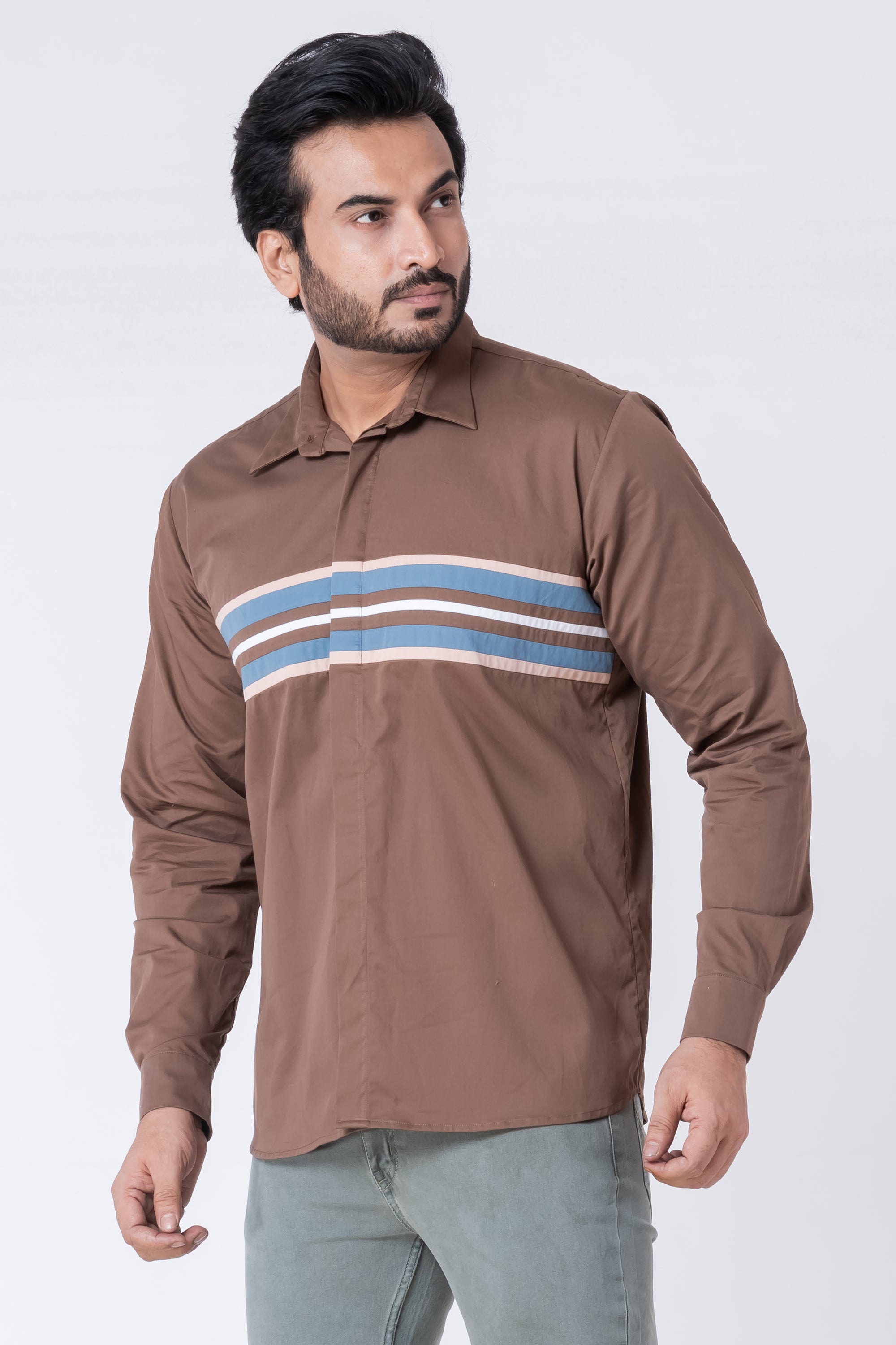 The Horizon Shirt – Brown