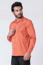 The Element Shirt – Vibrant Orange