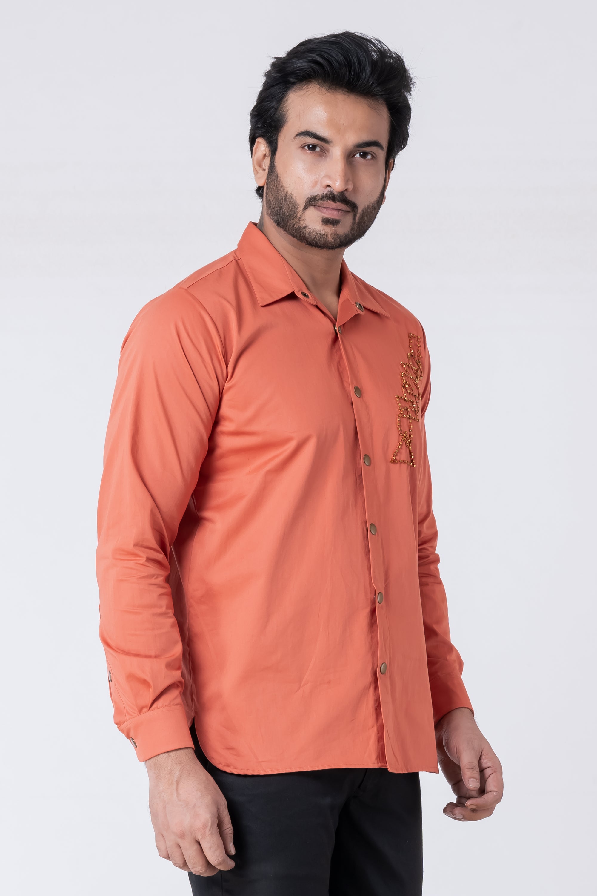 The Element Shirt – Vibrant Orange