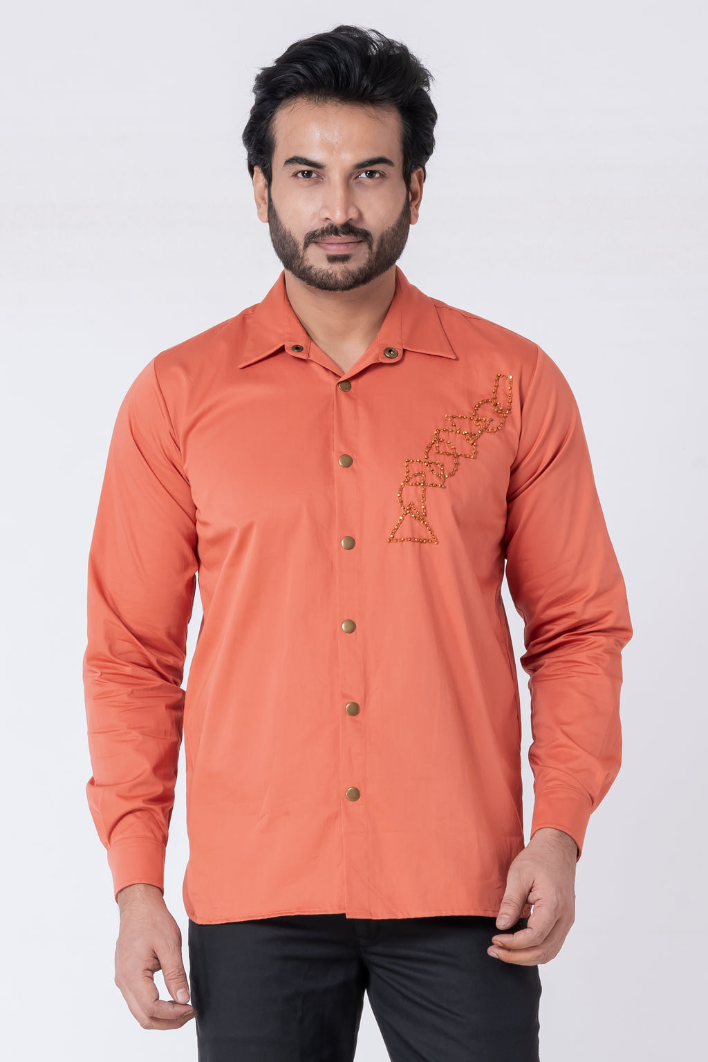 The Element Shirt – Vibrant Orange