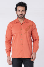 The Element Shirt – Vibrant Orange