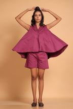 Cascade Cotton Sleeveless Co-ord Set