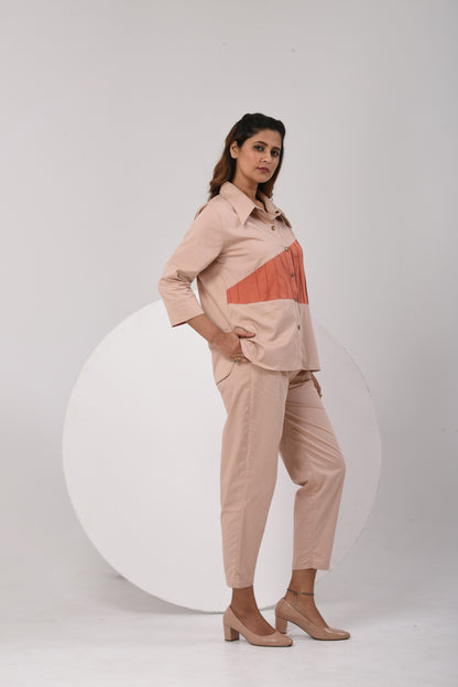 Triad Chords Co-Ord Set - Orange