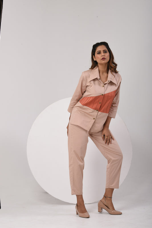 Triad Chords Co-Ord Set - Orange
