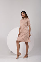 Chord Grace Dress - Beige