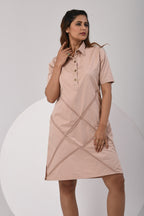 Chord Grace Dress - Beige