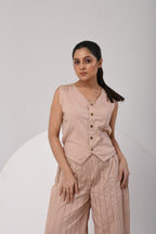 Aria Co-Ord Set - Beige